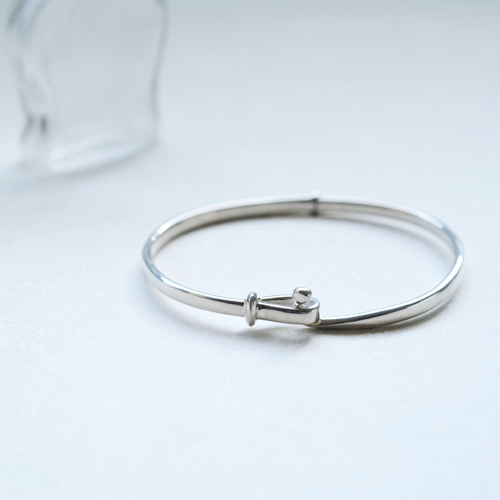 フック バングル シルバー925