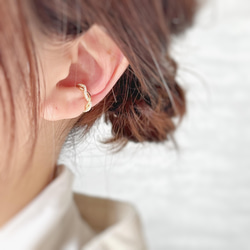 【JORIE】 2way！ NOTOS Ear cuff 1枚目の画像