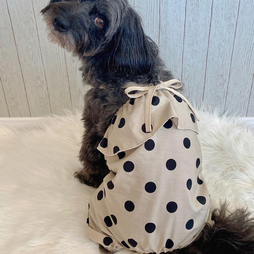 なっちゃん　ハンドメイド犬服　ワンピース なっちゃん様専用 ハンドメイド犬服 ワンピース Mサイズ 犬服
