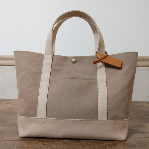END.EVERYDAY BAG ベージュ トートバッグ
