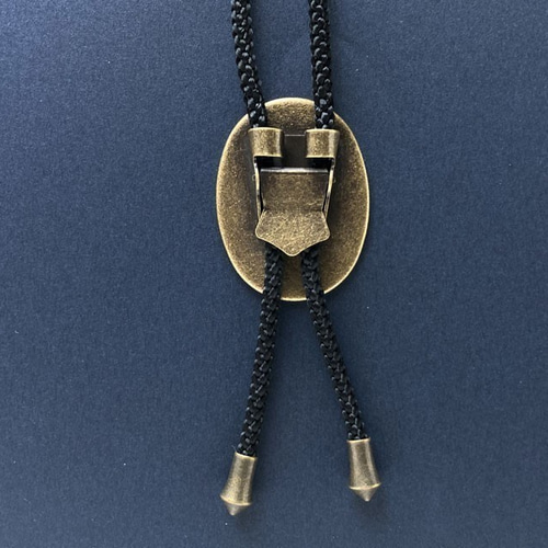 原画】翡翠色のループタイ(大)・32 ネックレス・ペンダント Maddoc