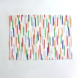 クレヨン模様のランチョンマット (40×50) 3枚目の画像