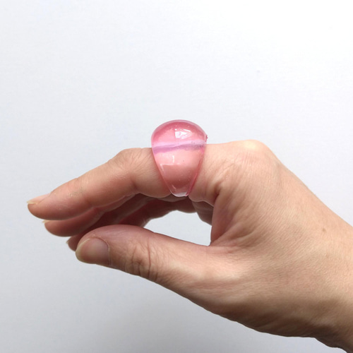 選べる】Superwide 夏色カラー / アクリルリング レジンリング クリア