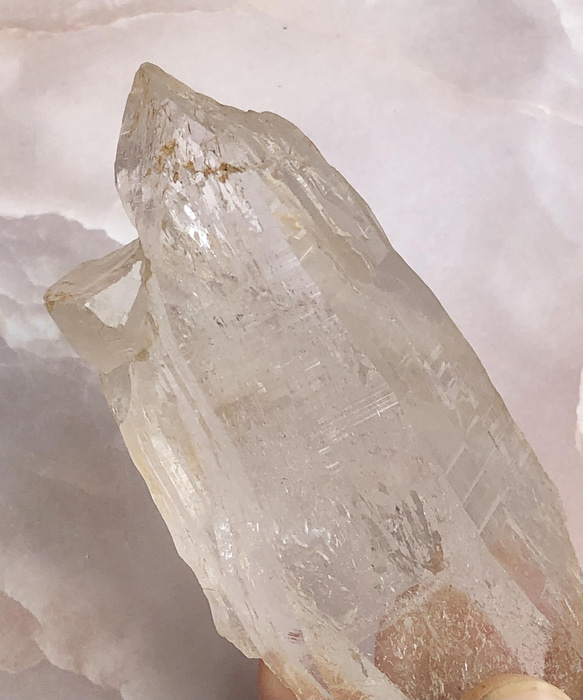 【1点もの】ガネーシュヒマール産水晶セルフフィールド/ganesh himal quartz self-feald 8枚目の画像