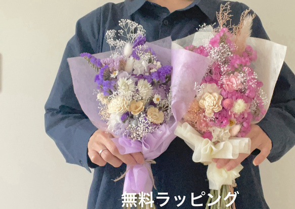 ドライフラワー小花スワッグ　 5枚目の画像