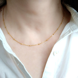 早い者勝ちジュエリーと時計のセット　アクセサリー　まとめ ステンレス ドットチェーン ネックレス 金属アレルギー対応