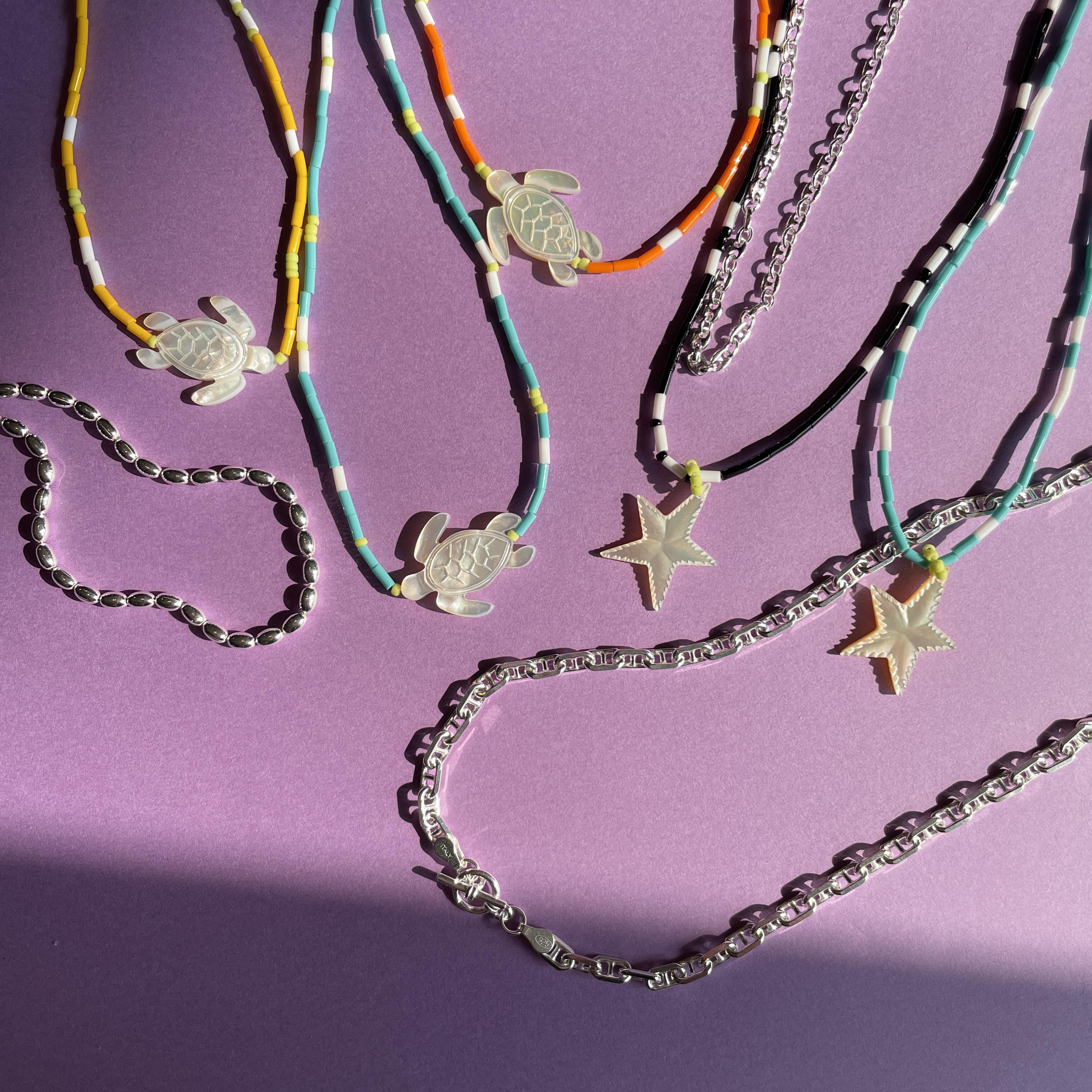 Summer beads necklace