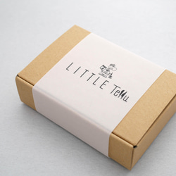 LITTLE Tellu 「トクベツ１０」雨雲　ピアス・ノンホールピアス【金属アレルギー対応】 5枚目の画像