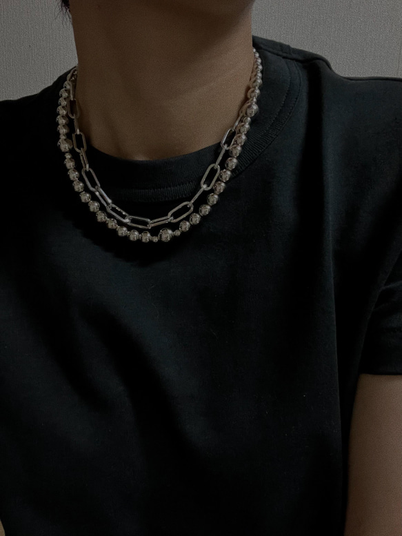 再販 Silver necklace 3枚目の画像