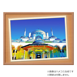 【選べる3枚組ポストカード】トルコ イスタンブールのスルタンアフメト・モスク【作品No.350】 2枚目の画像