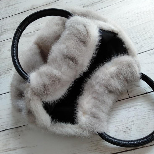 new antique fur ¶ ☆受注生産☆サファイアミンクリボン付きグラニー