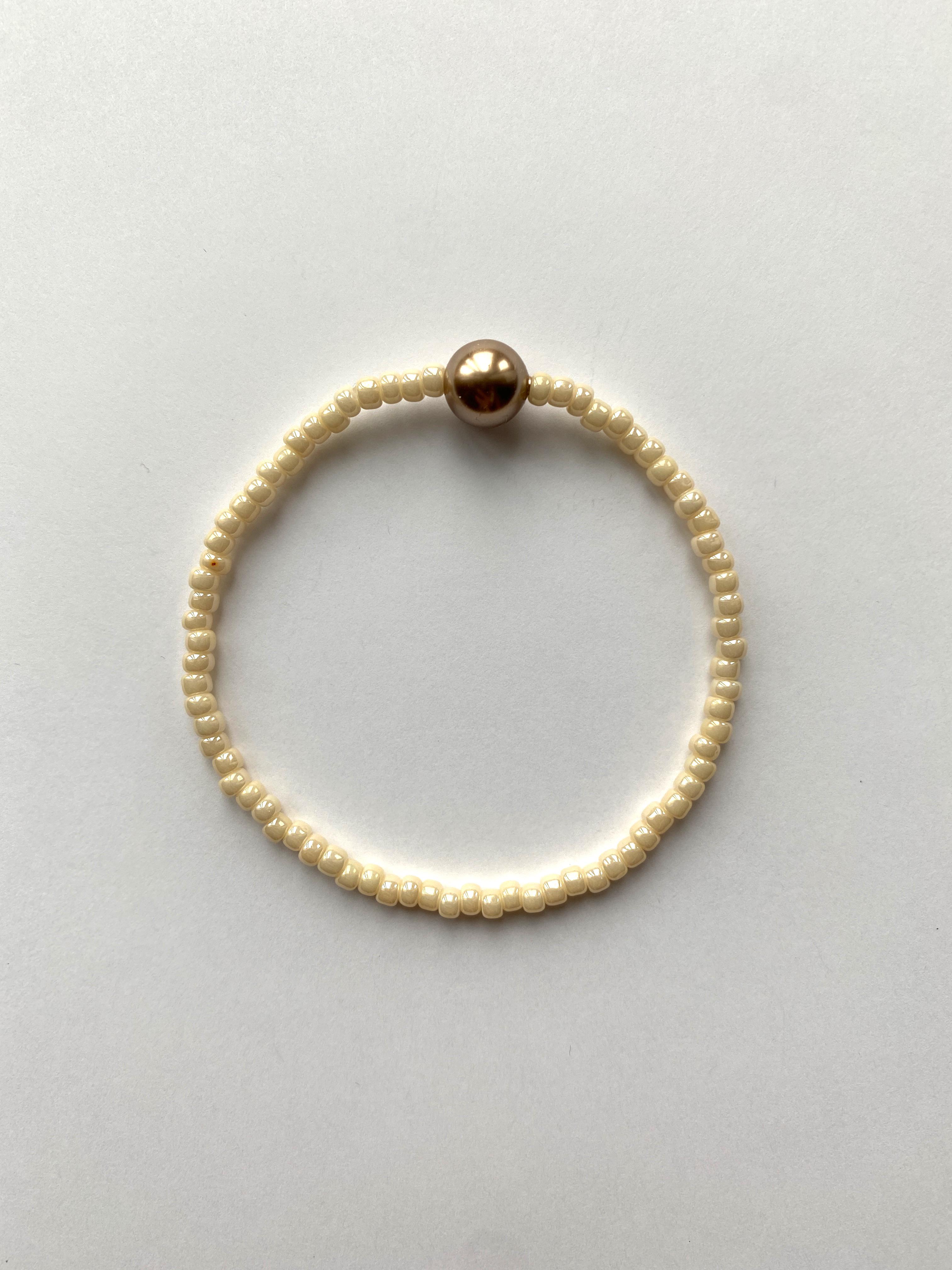 ブロンズパール&メタリックベージュ