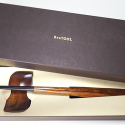 食卓オブジェ 浮箸(ふうと) 拭き漆のお箸 5枚目の画像