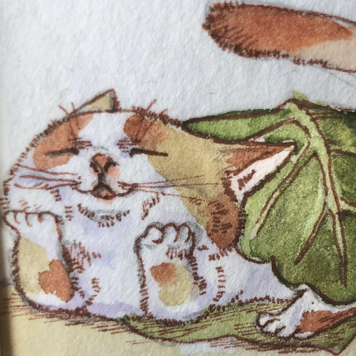 猫の絵183 水彩画 原画 サバトラ猫｜Yahoo!フリマ（旧PayPayフリマ）