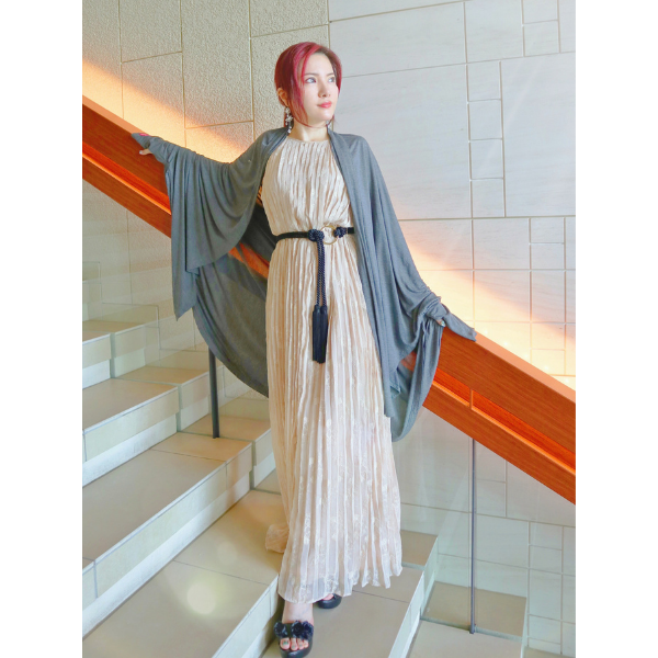 【2着目半額】 魔法の大きなローブUVカットカーデ＆フードになる魔法の変形UVカットカーデ