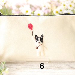 フレンチブルドッグ　/トートバッグ　L　受注生産品 11枚目の画像