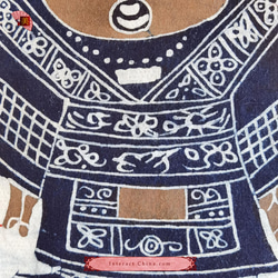 中国 バティック 民族トライバルアート ペインティング ２５x４３cm 漢民族 インテリア ルーム 装飾 #484 2枚目の画像