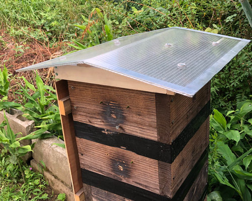 日本蜜蜂 重箱用 屋根 29cm用 ニホンミツバチ ハウス・小屋 まめ