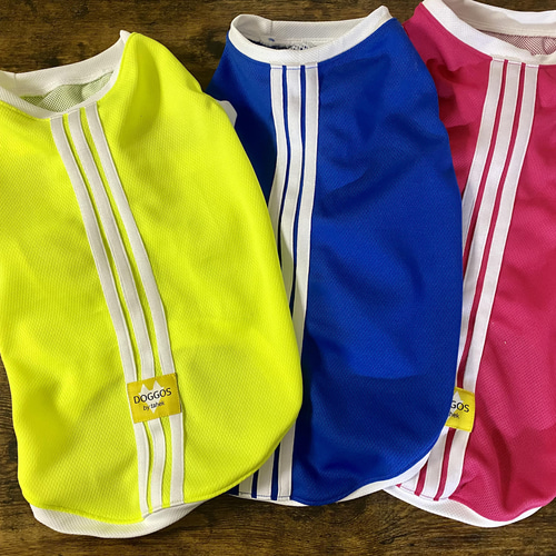 コーギー服 泥除けタンクトップ メッシュ 撥水 吸水速乾 ペット服