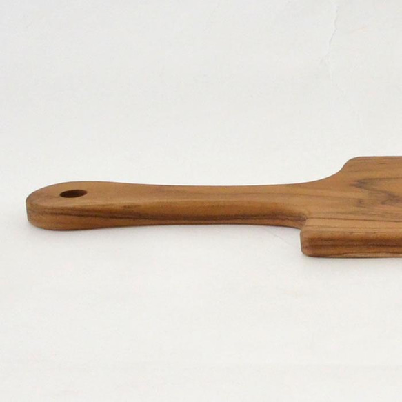 木製 チークウッド チーク カッティングボード 11×63 まな板 食器 皿 盛り付け トレー J-0033 4枚目の画像