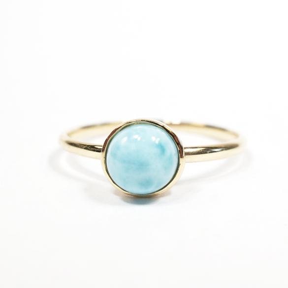 K10 ラリマー リング BX097-28BS