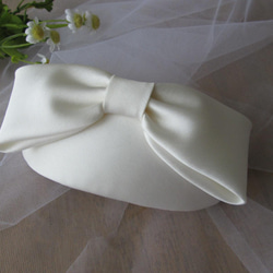 シルク100% リボンボンネ フルオーダー ヘッドドレス（アクセサリー
