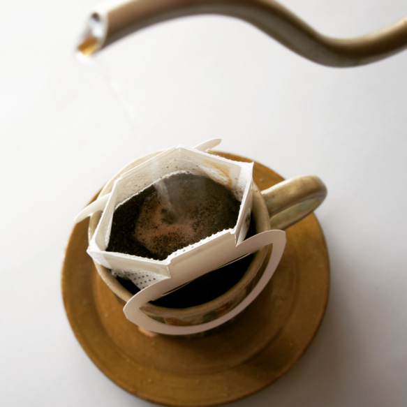 【父の日コーヒーギフト】4種類の自家焙煎珈琲ドリップバッグセット/10g×8(深煎り) 8枚目の画像