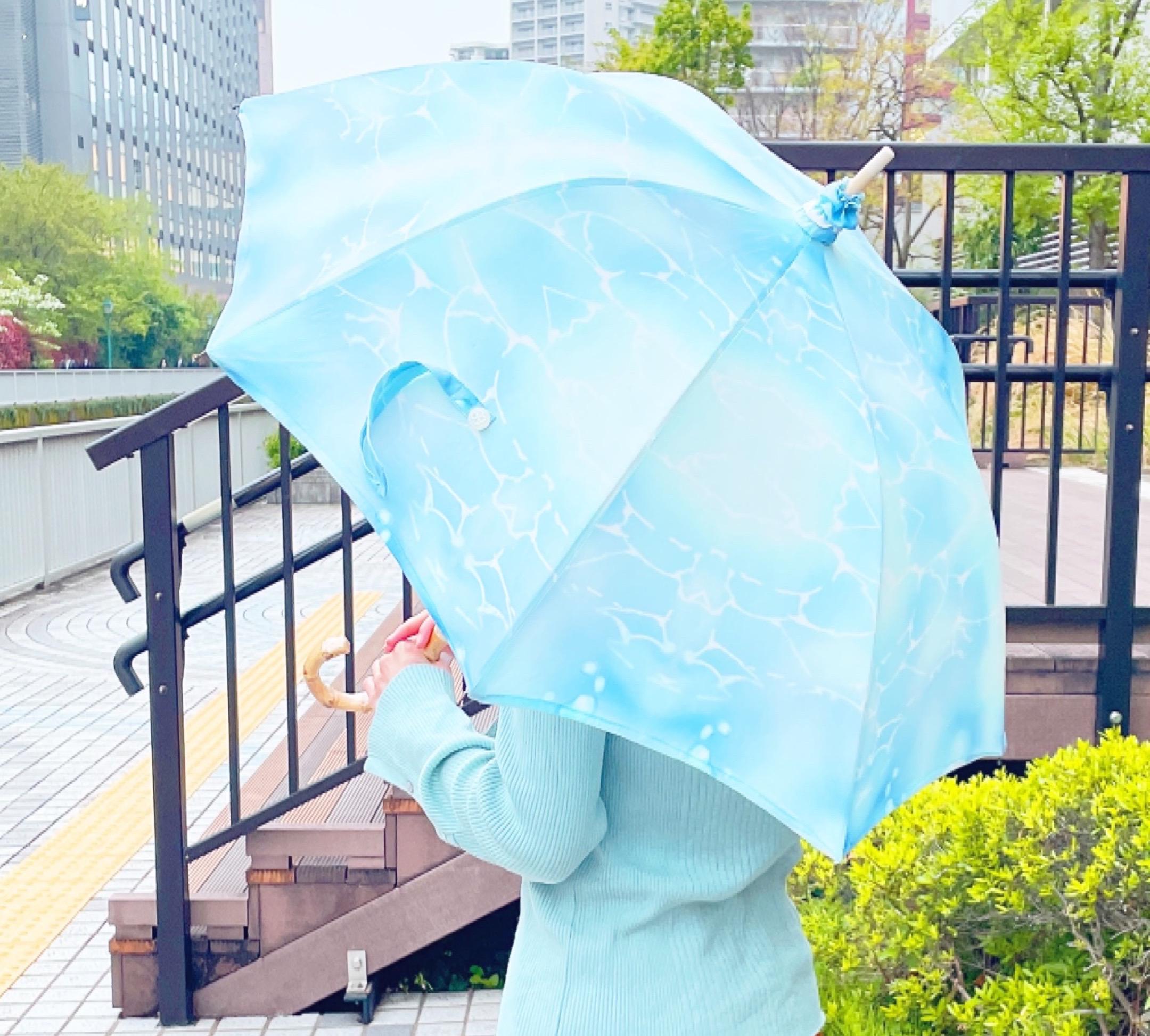 再販」ウォータージェリーフィッシュ ミズクラゲの日傘 傘・日傘