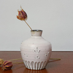 益子焼花器 益子焼｜【益子焼】 花瓶 花器 フラワーベース 炭化焼無地 高さ