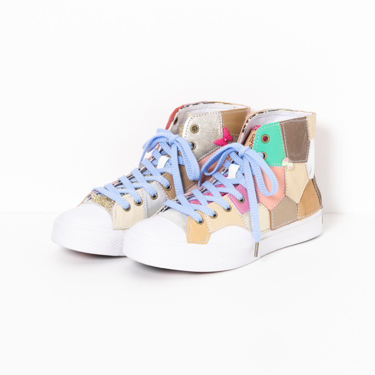 【SALE】30%OFF Size 23.0cm / NINOS 一点物 靴職人のリメイクスニーカー