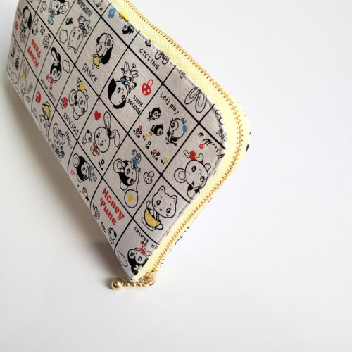 ハニーチューン 長財布 3色から ハニーパターン 長財布 ＊takumam