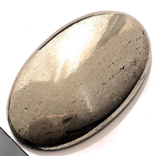 パイライト[137] 29x18mm 33Cts ルース ／天然石 ／ カボション 天然石