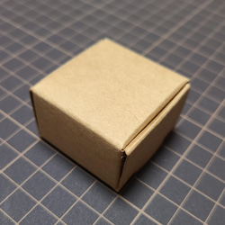 クラフトボックス 未晒しクラフト ギフト アクセサリー 梱包資材 小型 小箱 小さい箱 小さな箱 2枚目の画像