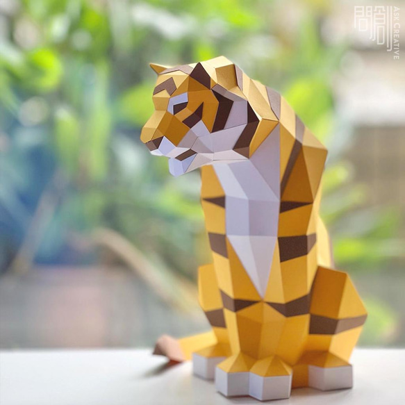 Askcreative DIYペーパークラフト 手作り 3D ペーパーモデル