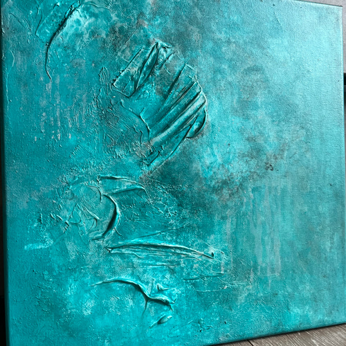 現代アート 30×30㎝ テクスチャーアート モダン アートパネル インテリア