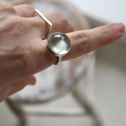 K10WG[月兎のmoonstone]ring 6枚目の画像