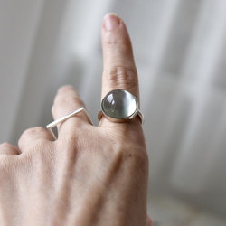 K10WG[月兎のmoonstone]ring 4枚目の画像