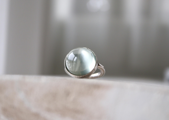 K10WG[月兎のmoonstone]ring 2枚目の画像