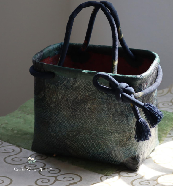 一閑張りバッグ 一閑張りバッグ | 水木屋馬場商店