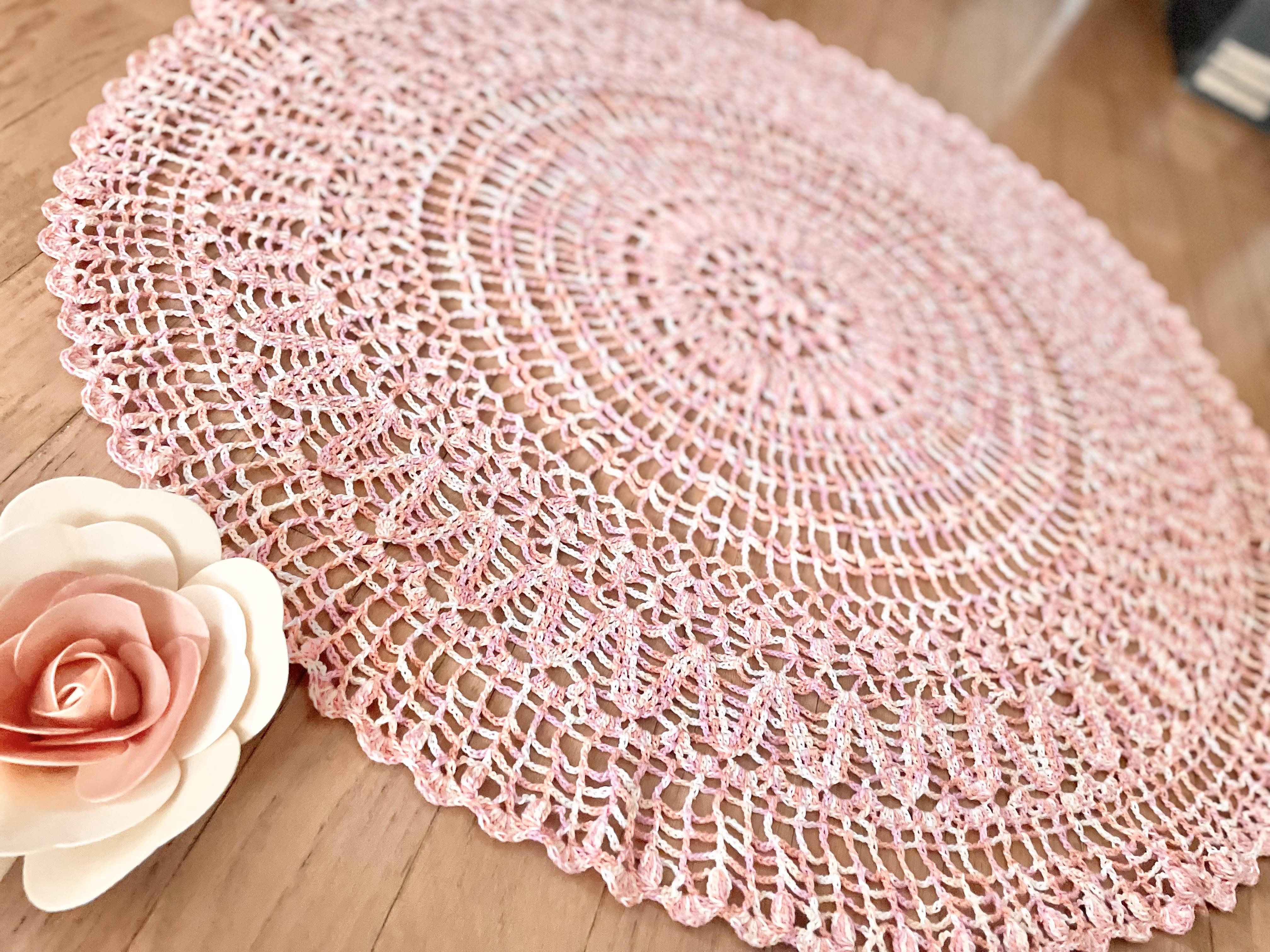 花モチーフオレンジ 紫 黄色 ショール、ひざ掛け 花モチーフオレンジ