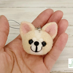 【こいけ】フェレット 羊毛フェルト ストラップ ハンドメイド こいけ様専用】フェレット 羊毛フェルト ストラップ ハンドメイド