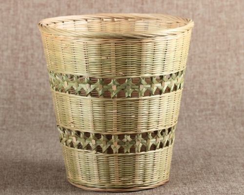 竹細工　カゴ 竹編み 竹細工 ゴミ箱 竹かご 収納かご その他素材 竹竹屋 通販
