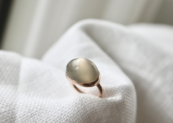 K10[月兎のmoonstone]ring 3枚目の画像