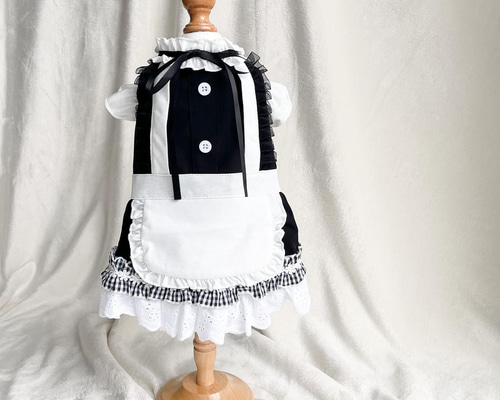 ♡5malu♡犬服ハンドメイドワンピース No.2犬服 猫服 ハンドメイド ワンピース わんちゃん ペット服