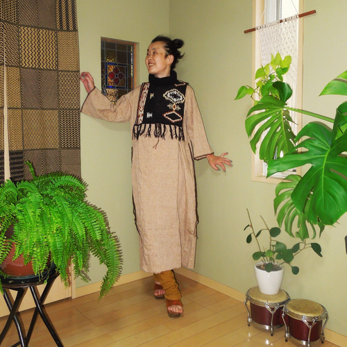 SALE】bighug リンクルモスリンクロッシェドレス ワンピース holy  