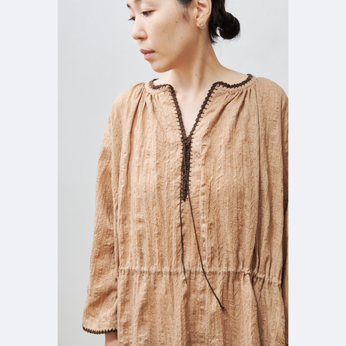 SALE】bighug リンクルモスリンクロッシェドレス ワンピース holy  