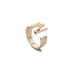 RNG-050-G [1piece] Initial Ring / Initials Ring, Band Ring / 可調 第1張的照片