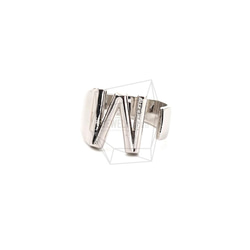 RNG-050-R [1piece] Initials Ring, Band Ring / 可調節 第2張的照片