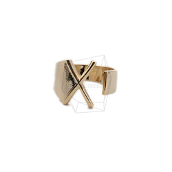 RNG-051-G [1piece] Initial Ring / Initials Ring, Band Ring / 可調 第2張的照片