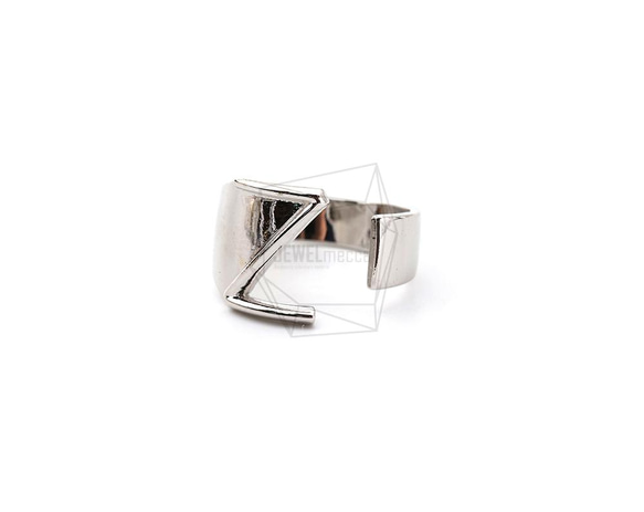 RNG-053-R [1piece] Initial Ring / Initials Ring, Band Ring / 可調 第2張的照片